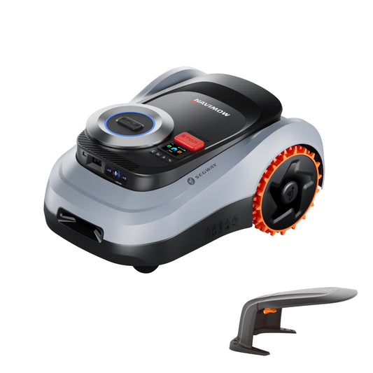 Navimow i220 LiDAR Mähroboter ohne Begrenzungskabel mit Garage M, 2000 m², LiDAR + Vision Navigation, 45% Steigung, Automatisches Kartieren